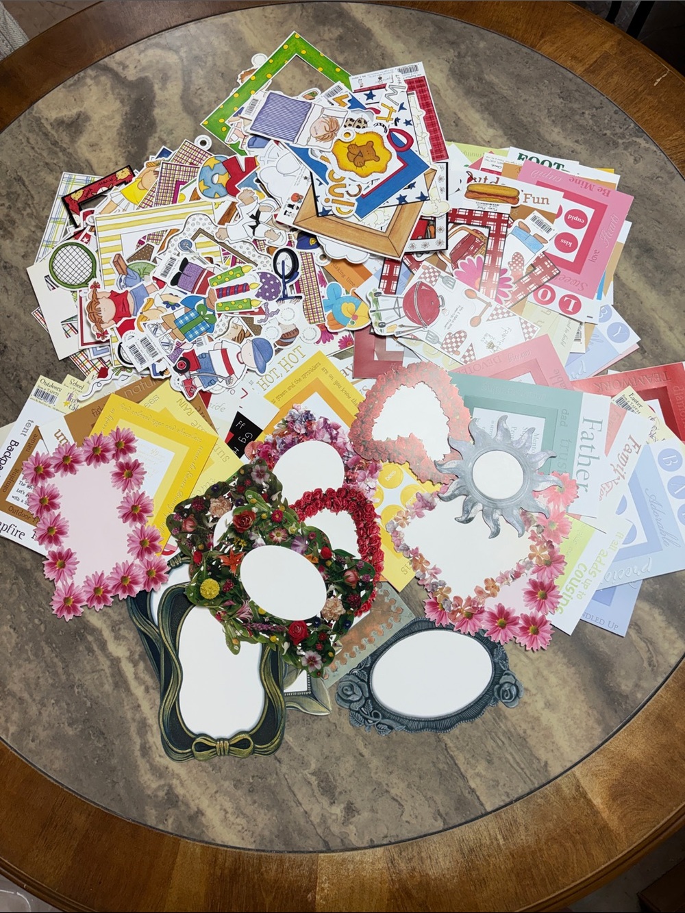 Scrapbooking large lot 52